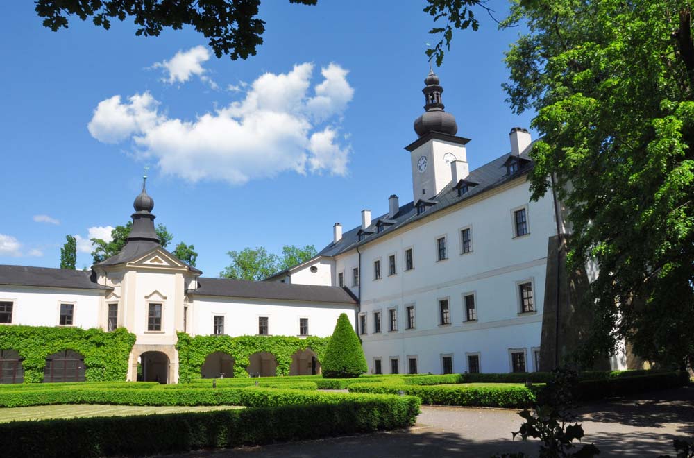 Barokowa architektura pałacu Letohrad