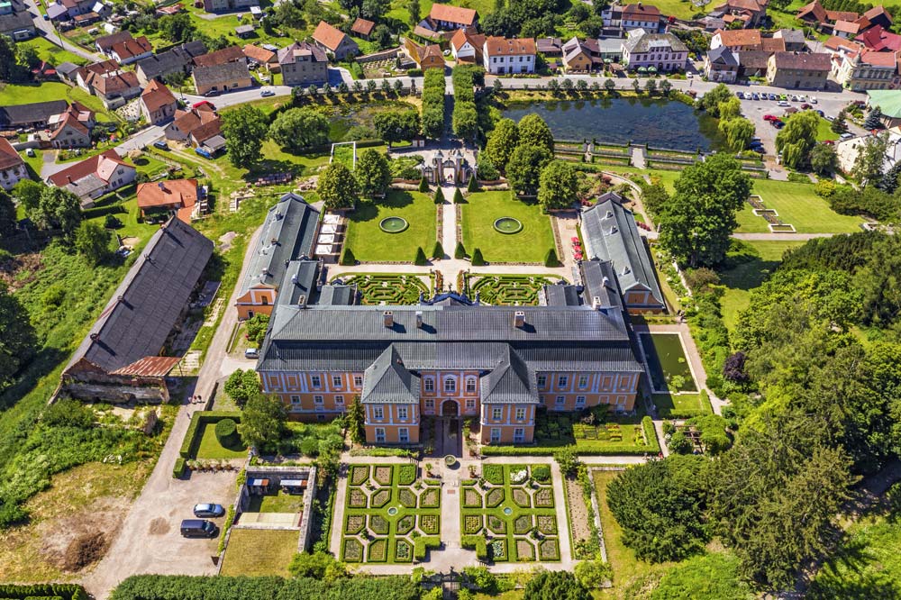 Pałac Nové Hrady - współczesny wygląd