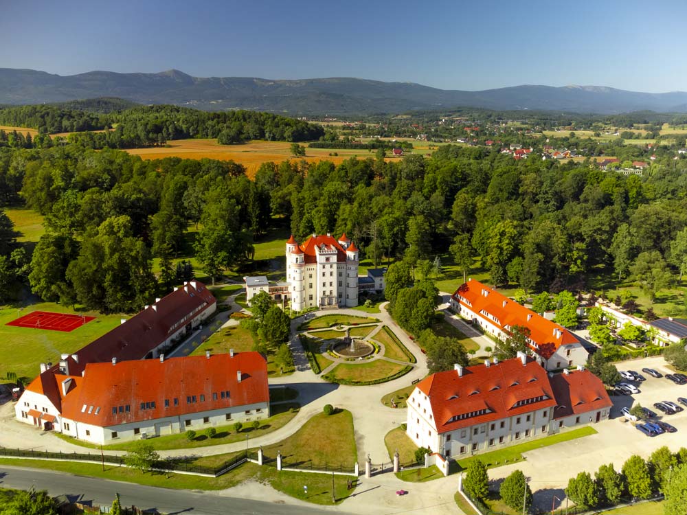 Pałac Wojanów dziś pełni funkcję ekskluzywnego hotelu
