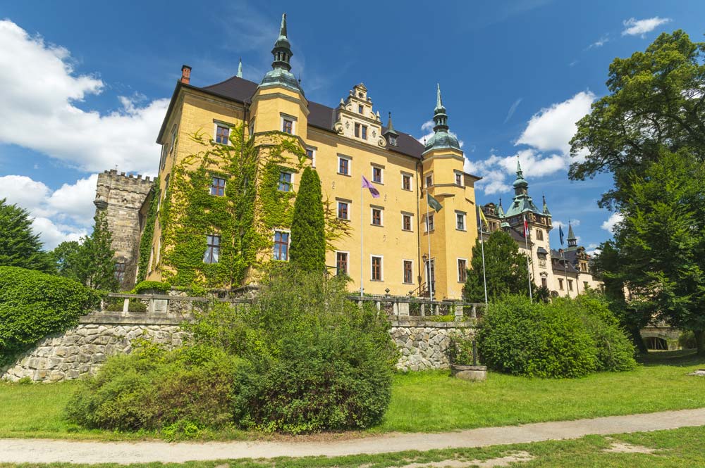 Zamek Kliczków w województwie dolnośląskim