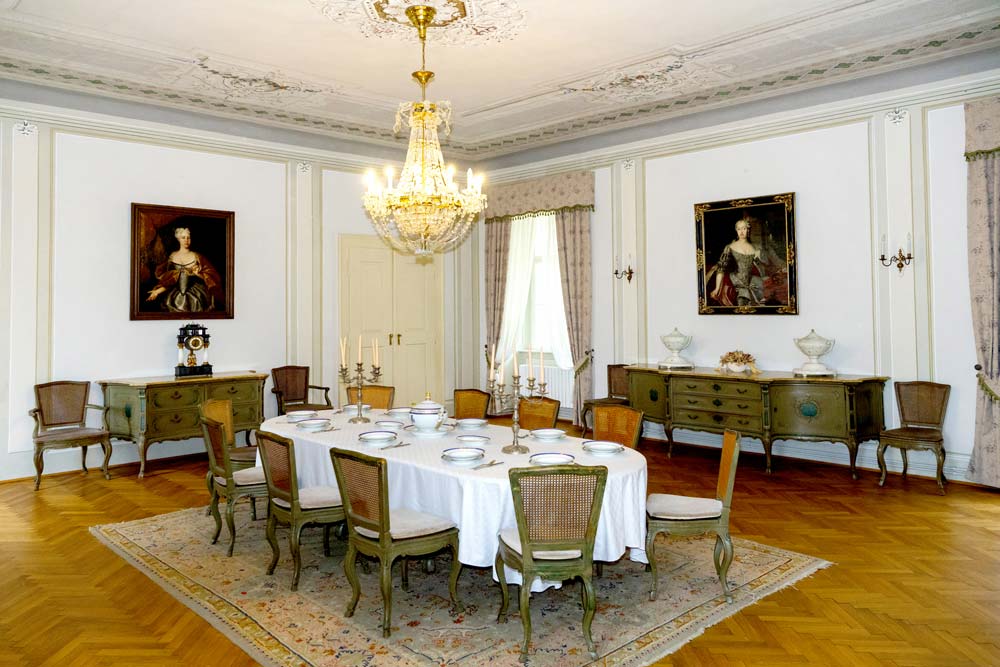 Wnętrze pałacu Kladruby nad Labem