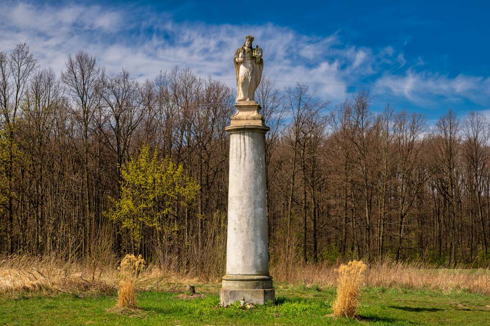 Kolumna św. Jadwigi Śląskiej pod Płonicą — patronka Śląska poza rejestrem zabytków – zdjęcie tytułowe